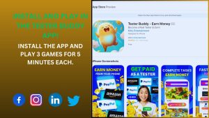 Read more about the article Install the Tester Buddy App and Play 3 Games For 5 Minutes Each